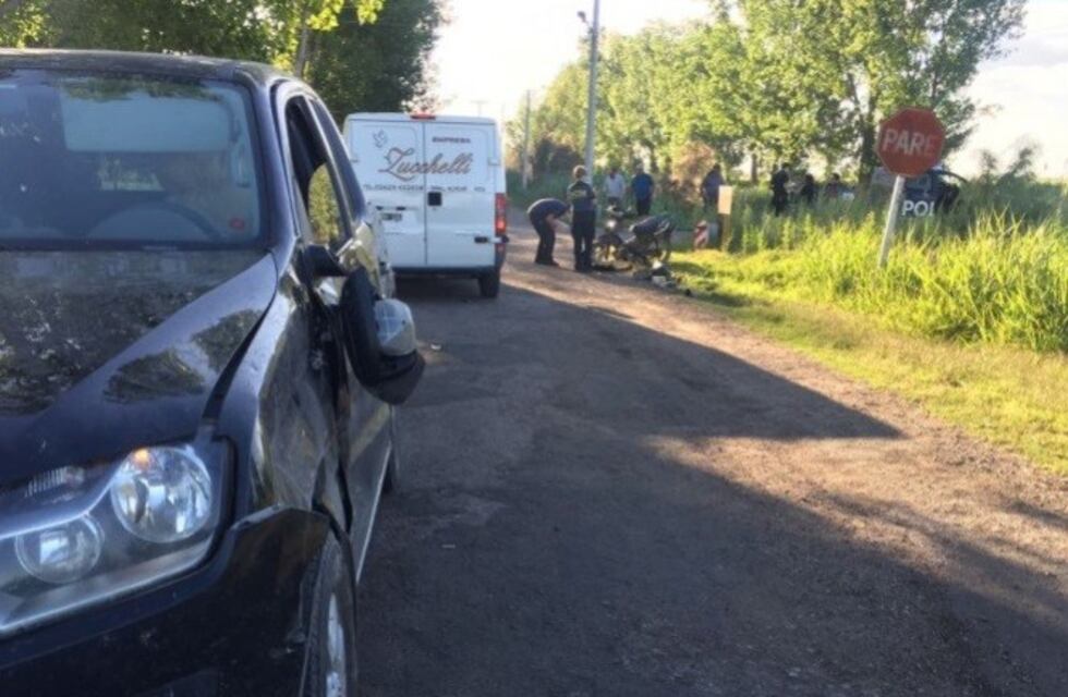 Una mujer murió tras chocar en Alvear