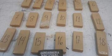 El cargamento de marihuana que fue secuestrado en la Terminal de Mendoza\u002E