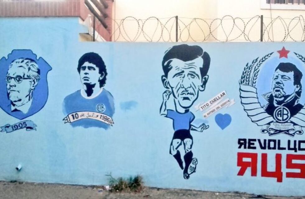 Terminaron el mural dedicado al fundador de Belgrano