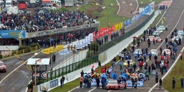 TC en Posadas\u002E (Foto: Prensa ACTC)