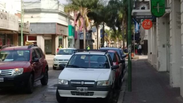 Zona comercial de Gualeguaychú. Crédito: Vía Gualeguaychú