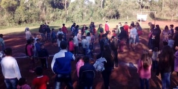 Protesta de tareferos