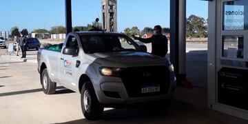 Operativo repatriación - Puente Genaral San Martín\nCrédito: Gendarmería Nacional Esc 56