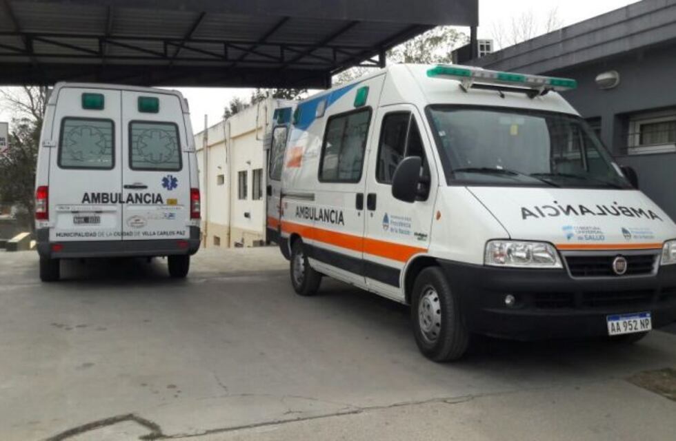 Dos jóvenes sufrieron graves heridas en un accidente en Carlos Paz