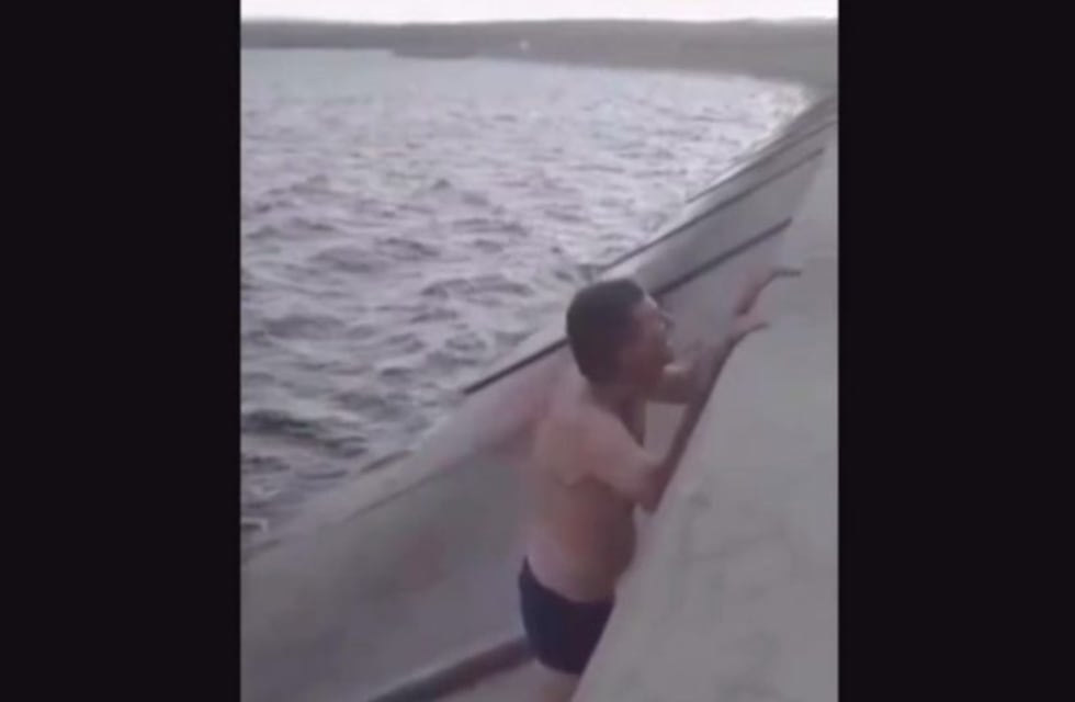 Cruz del Eje: desesperada búsqueda de un hombre que se tiró al dique