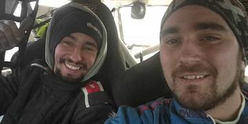 Gastón (izq\u002E) - Nicolás (derecha)\u002E Dos de los cinco socios\u002E