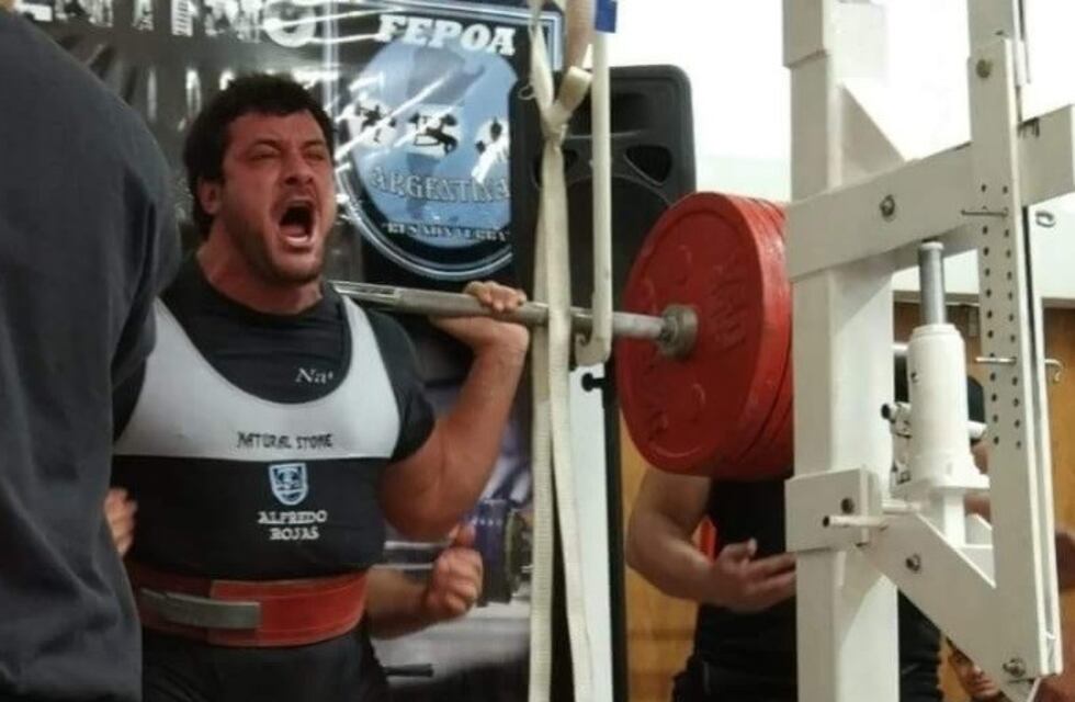Alfredo Rojas fue oro y batió el récord mundial en levantamiento de pesas