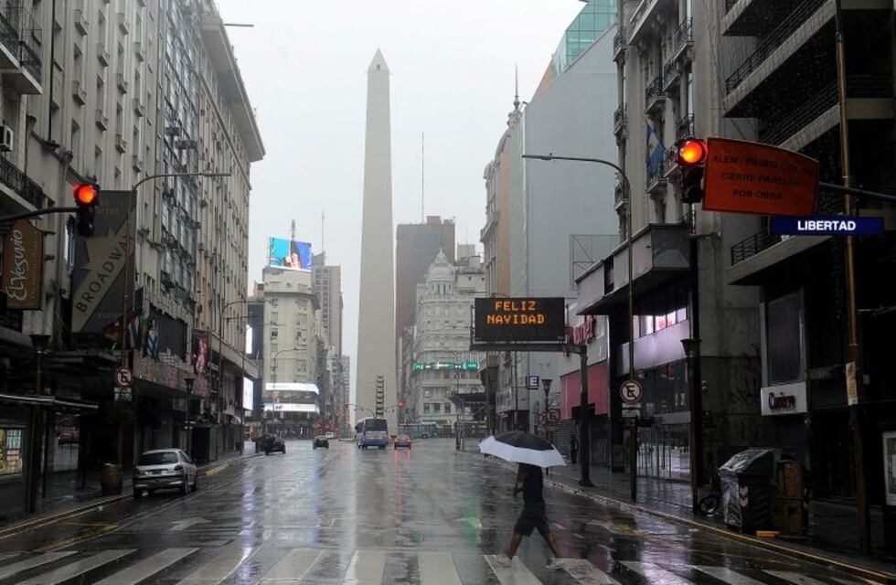 Anunciaron tormentas fuertes para zonas del centro del país