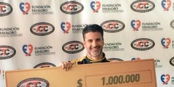 El piloto bonaerense festejó una victoria que generó muchas críticas\u002E (@RamaBlasquez)