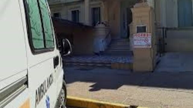 Ambulancia Hospital Centenario Gualeguaychú\u002E\nCrédito: H-C
