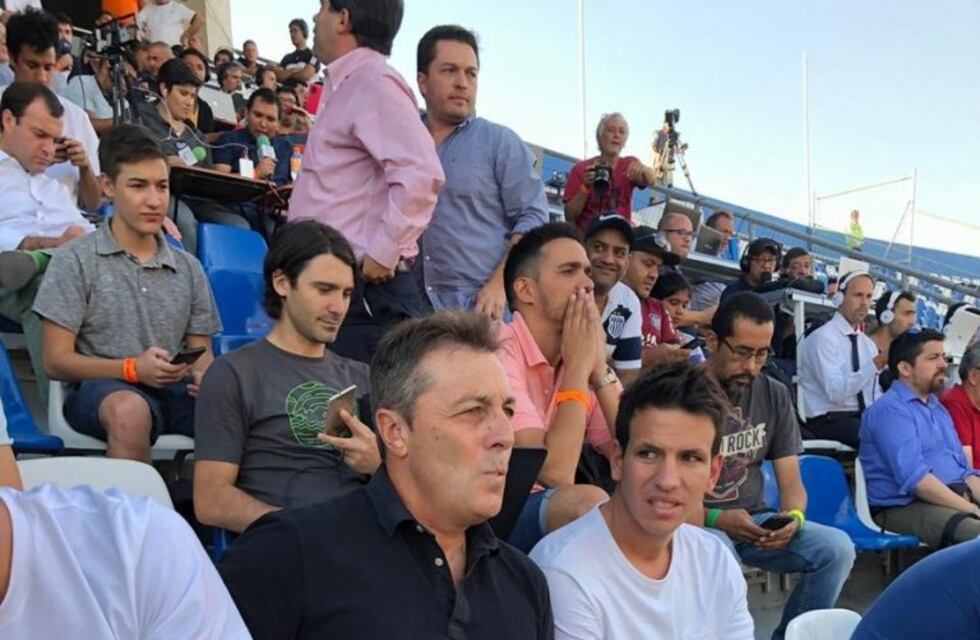 Kudelka, también presente para acompañar a Talleres