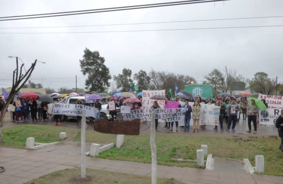 Cuestionaron a los investigadores del caso Rosalía Jara en una nueva marcha por justicia