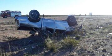 Vuelco en la Ruta 20 (25 Informa)