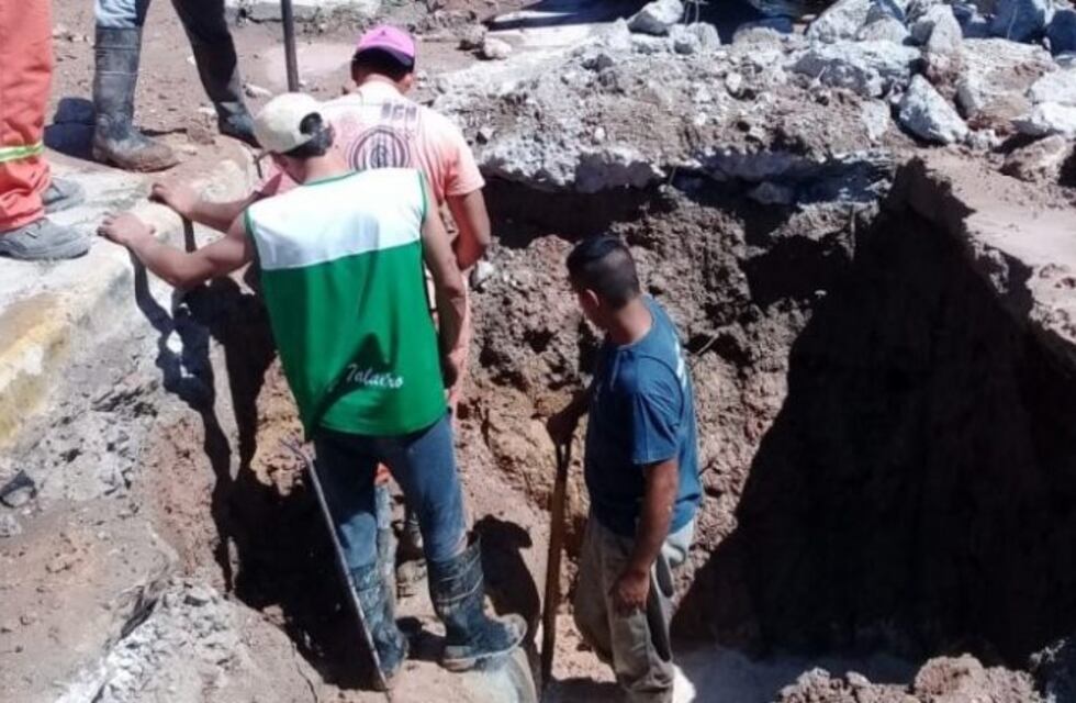 El servicio de agua se vio interrumpido por un caño roto en Paraná
