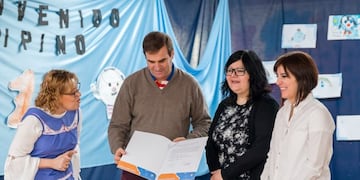 Excombatiente Claudio Garbolino