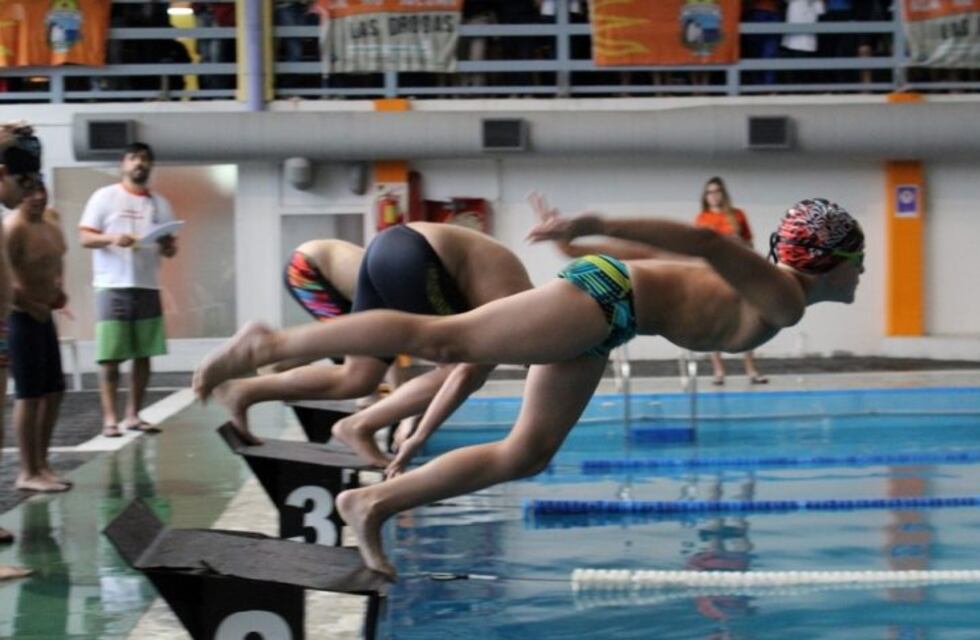 Natación en el Sur: punta Norte Sport Team ganó la posta americana