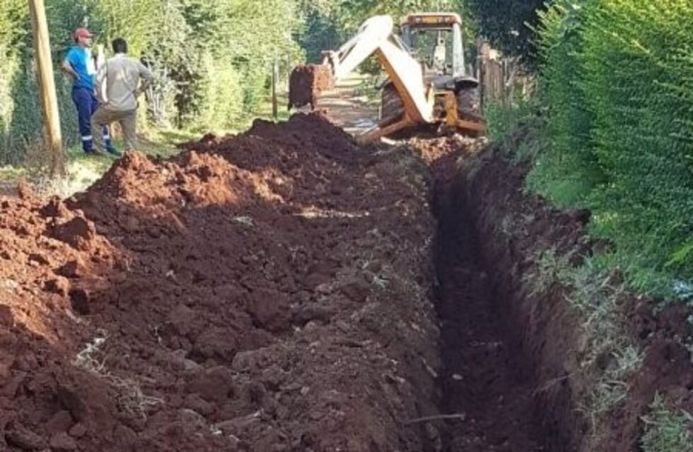 Amplían la red de agua potable en Villa Ruff y Caballeriza