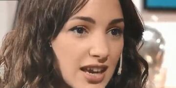 Thelma Fardin, mano a mano con el periodista Luis Novaresio\u002E