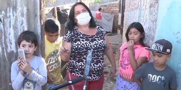 Vecinos de Villa Itatí, en Quilmes (Captura Telenoche)