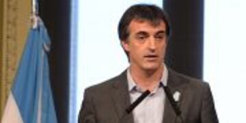 DYN01, BUENOS AIRES, 06/12/2016, EL MINISTRO DE EDUCACION ESTEBAN BULLRICH EN CONFERENCIA DE PRENSA TRAS LA EXCLUSION DE ARGENTINA DE LAS PRUEBAS PISA. FOTO:DYN/PRESIDENCIA. ciudad de buenos aires esteban bullrich ministro de educacion conferencia de prensa