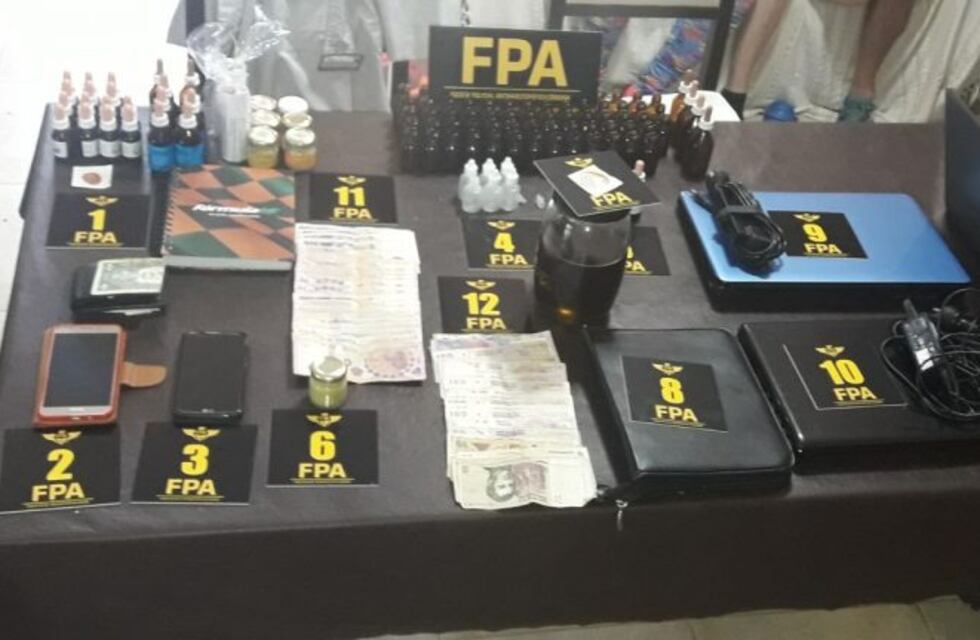 Almafuerte: psicóloga fue detenida por comercializar aceite de marihuana