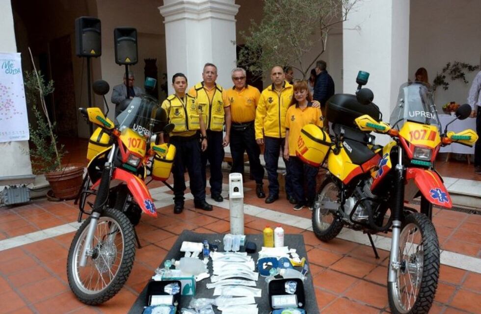 El "moto respondedor" que atiende urgencias mejor que la ambulancia