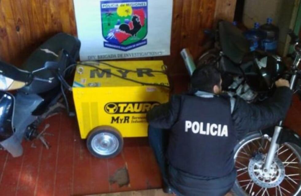 Investigadores recuperaron dos motos y varios elementos robados: un detenido