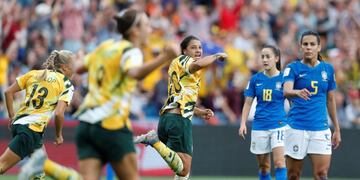 Mundial de Francia 2019: Brasil se durmió y perdió 3-2 ante Australia\u002E (EFE)
