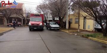 El hombre murió de un paro al corazón en la vía pública\u002E