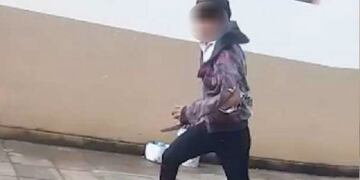 Alumno atacó a otro en la escuela con un cuchillo\u002E