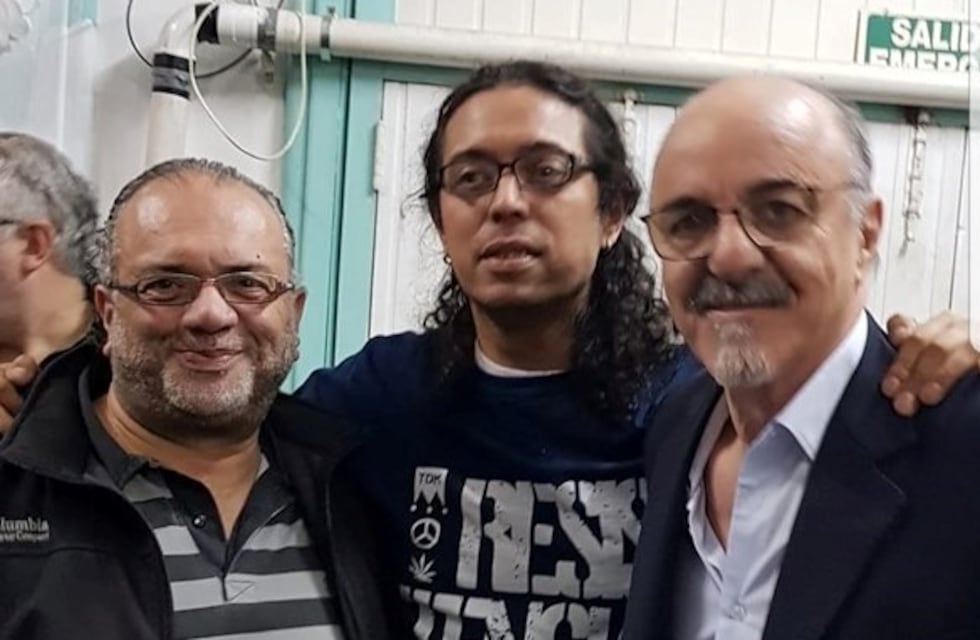 Gómez con Carlos Tomada en Buenos Aires