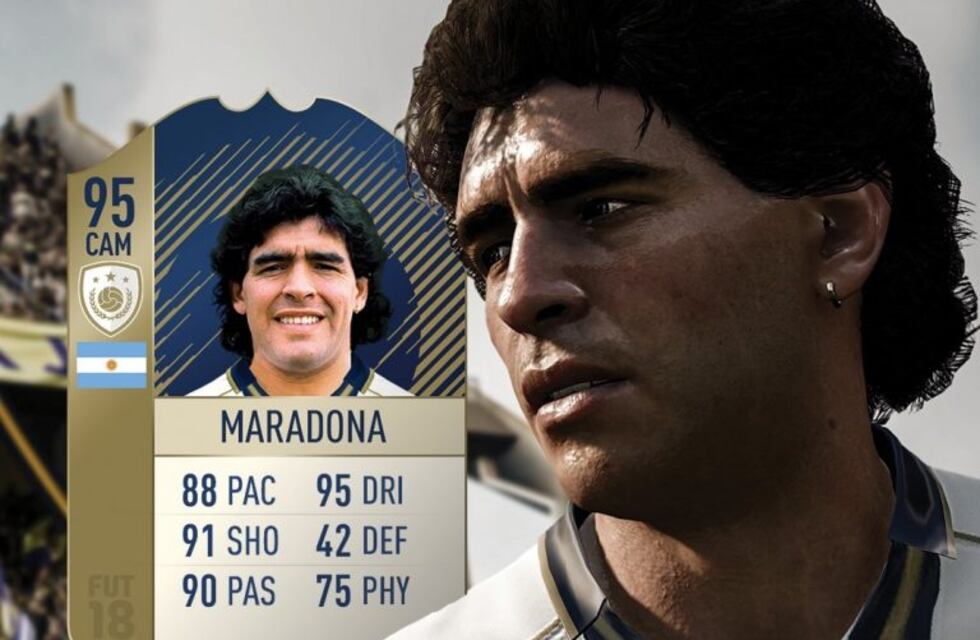 Sigue la polémica histórica: para el juego oficial de Fifa, Pelé es mejor que Maradona