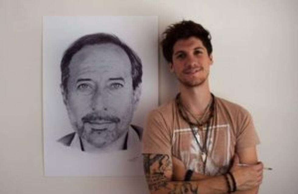 Dibujó a Francella, su historia se viralizó y ya está cerca de regalarle el retrato
