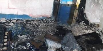 Un nene murió y sus dos hermanos graves tras el incendio de su casa en Santo Tomé\u002E (Notife)