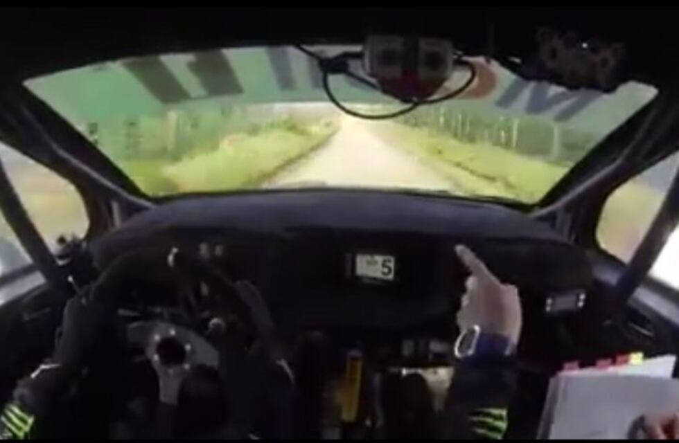 Video: "uh, no culiao"... y luego se dieron vuelta en el Rally