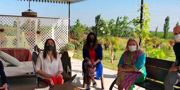 Encuentro Carrió, Vidal y Rodriguez Larreta para apoyar a Rafecas (Twitter)