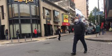 Calle céntrica de San Salvador de Jujuy