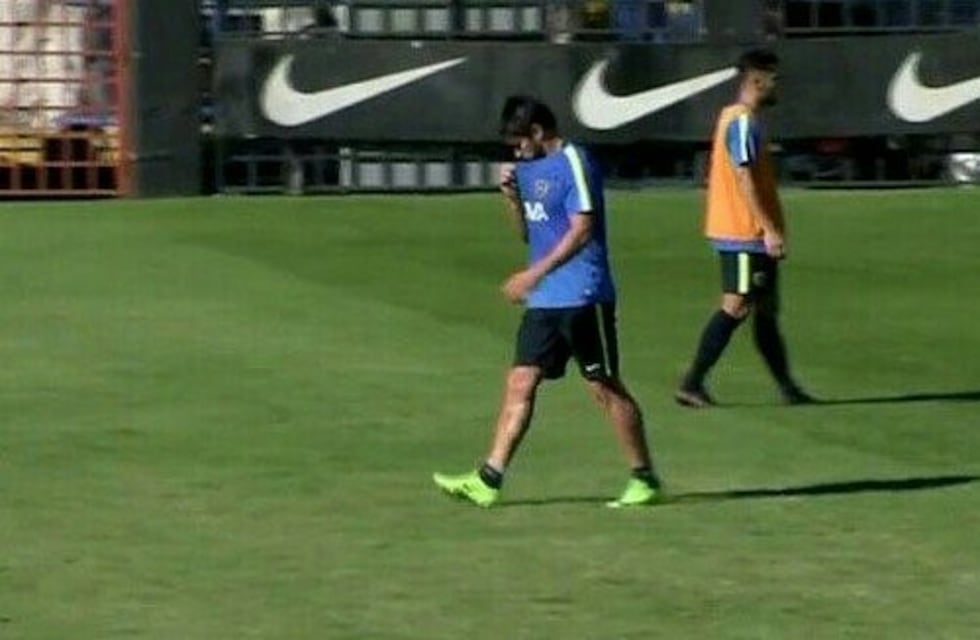 ¡A las duchas por imprudente! Guillermo echó de la práctica de Boca a Pablo Pérez