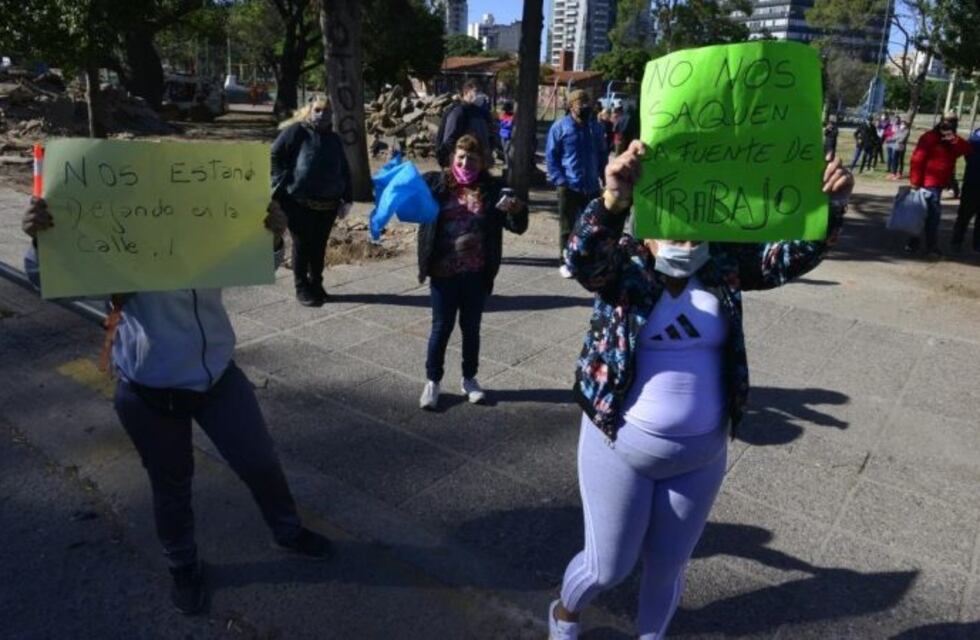Feriantes del Parque Las Heras rechazaron ser reubicados