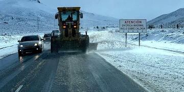 Camino despejado (Foto: El Chubut)\u002E