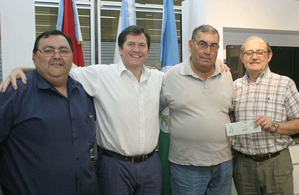 Martín Lucero fue recibido por el intendente Cravero