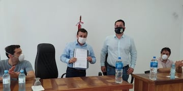 El gobernador visitó Bernardo de Irigoyen y recorrió la frontera con Brasil en el marco de la pandemia