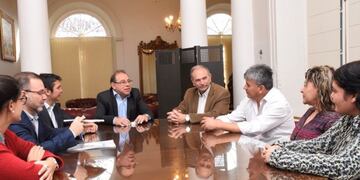 Tassano recibió a la Red de Madres de Lucha contra el Paco\u002E (Foto: @tassanoeduardo)