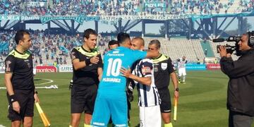 El Cholo y Matías Suárez, fomentaron la cultura del encuentro en el inicio del clásico\u002E