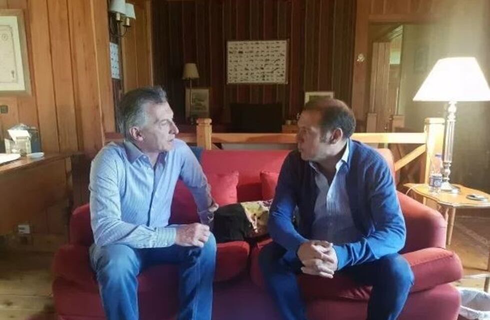 Mauricio Macri recibió al gobernador Omar Gutiérrez en Villa La Angostura