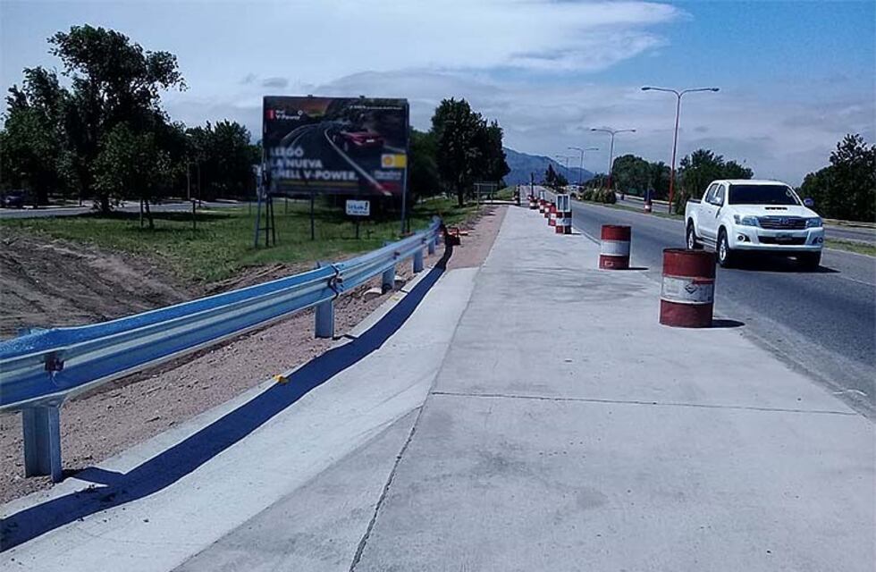 El nuevo ingreso a San Luis ya está en la etapa final de construcción