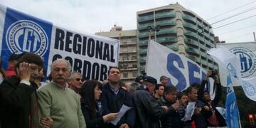 Marcha de sindicatos\u002E
