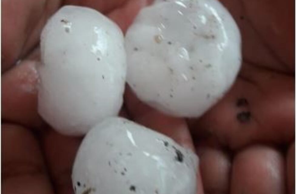 Cayó piedra sin llover en el sur de Tucumán