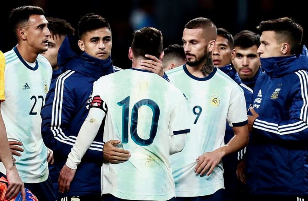 Messi y "Pity" Martínez, las bajas para el próximo partido de la Selección
