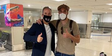 Gonzalo Higuaín llegó a Estados Unidos para firmar con Inter de Miami\u002E (Twitter/@Jorge__Mas)